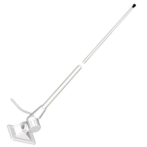 Banten DB/6 067 - VHF - 1.5m Fiberglass VHF Marine Antenna, 3dbi, Nylon Ratchet Mount, 5m Cable & Plug