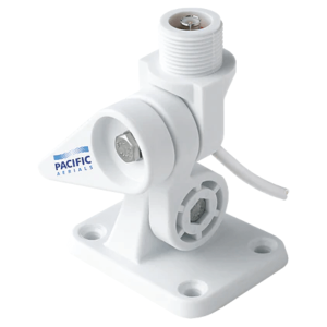 Pacific Aerials P6071 Heavy Duty Nylon Fold Down Marine Antenna Mount f/ Classic Antennas