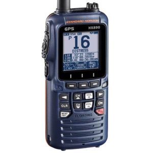 Standard Horizon HX-890 Floating 6 Watt Class H DSC Handheld VHF/GPS - BLUE